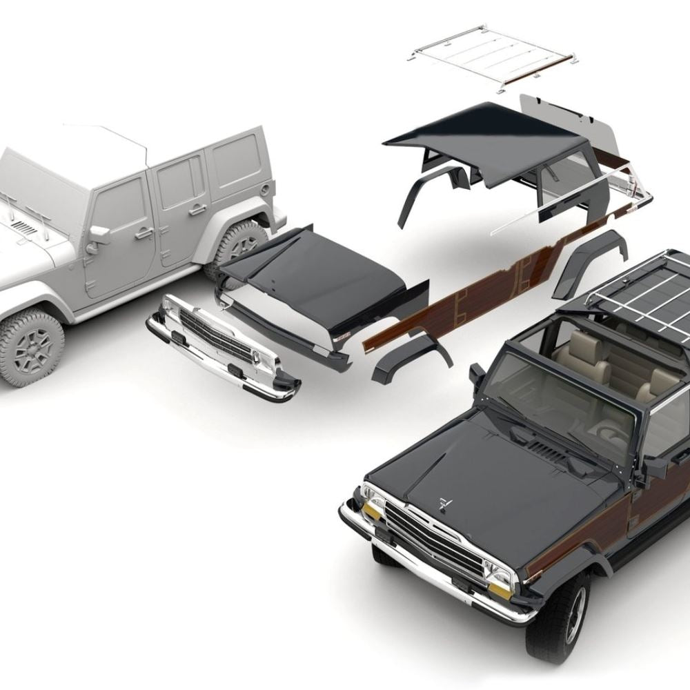 Woodland Kit - JKU Wrangler/Grand Wagoneer Body Kit