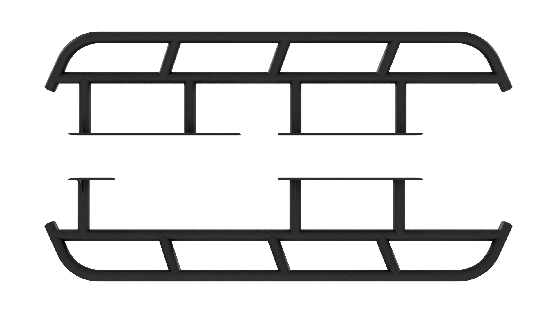 2010-2023 Lexus GX460 Angled Sliders **No Kick Out**