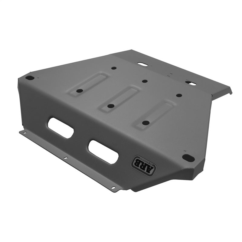 ARB Ranger skid plate installed under the engine sump