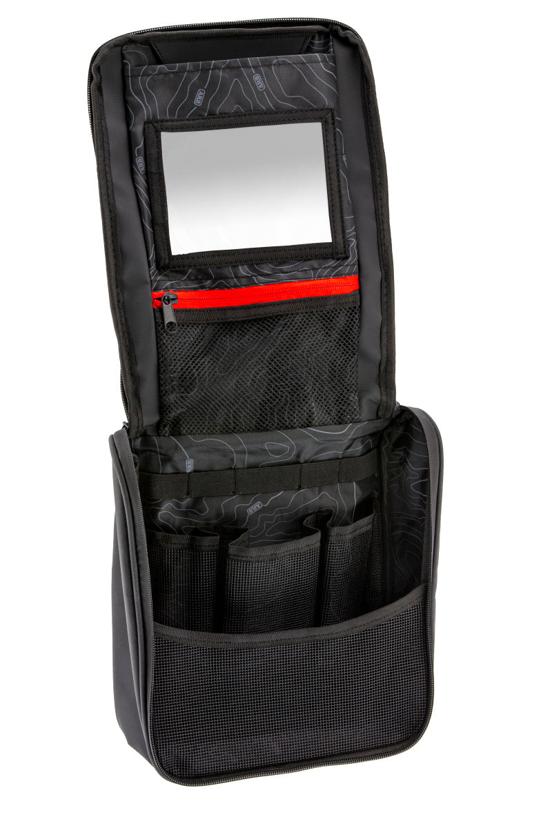 ARB Toiletries Bag zipped closed, front view