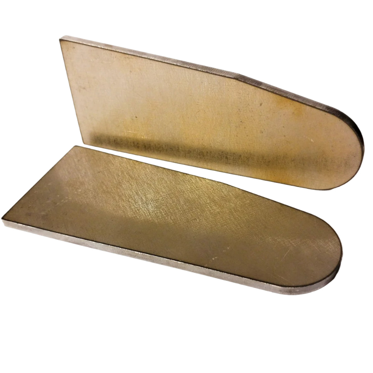 Pair of bare steel HMOR body mount chop plates