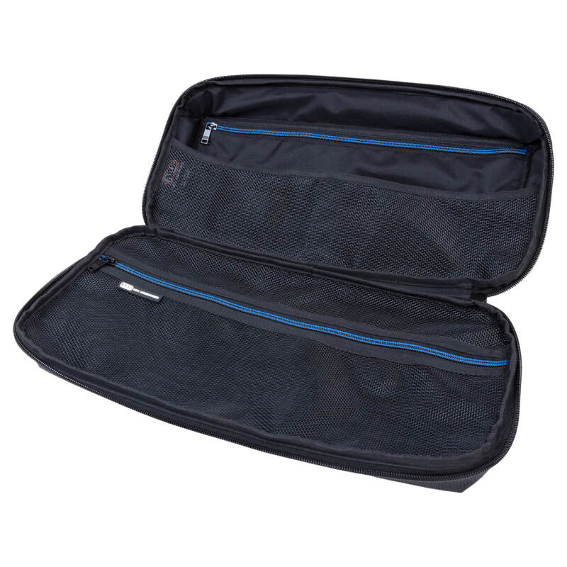 ARB double inflation case open with two hoses and gauges organized inside