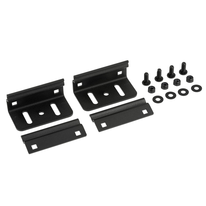 ARB BASE Rack Wide Vertical Mount — two powder-coated steel vertical brackets