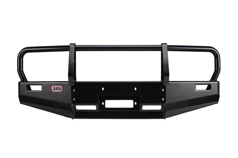 ARB Tacoma 95-04 satin bull bar angled view