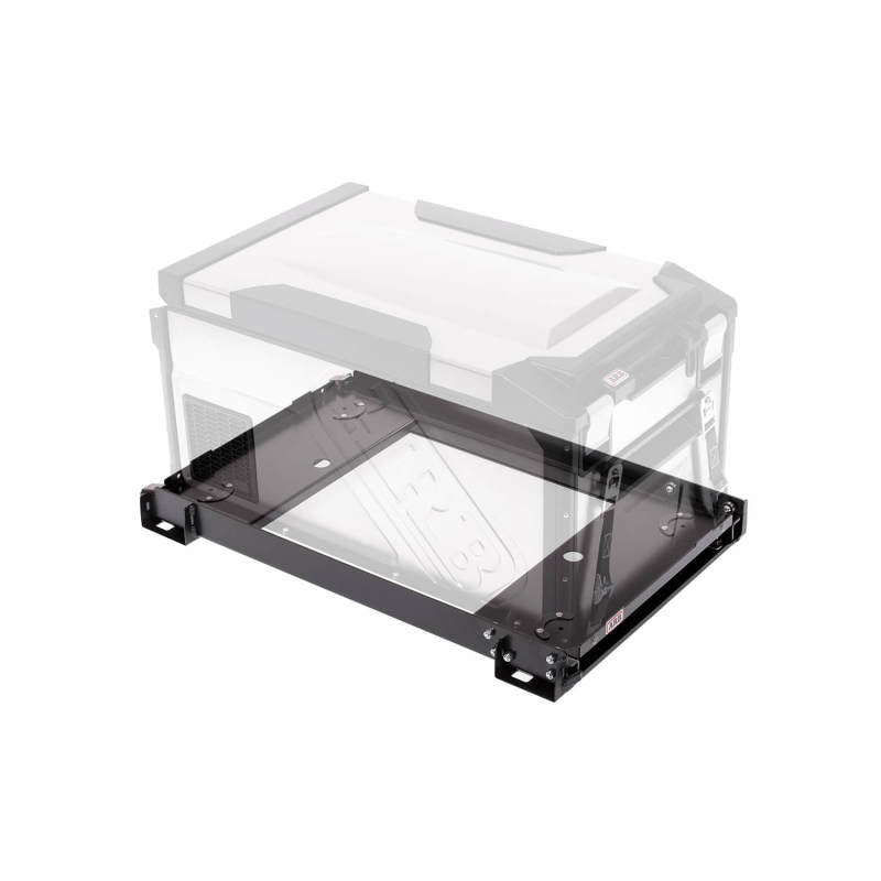 ARB Elements fridge slide — low-profile deck