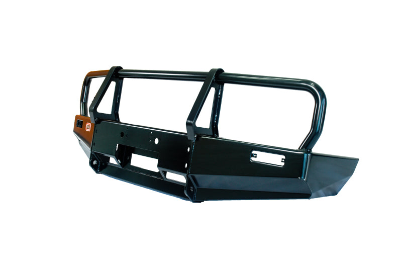 ARB Tacoma 95-04 satin winch bar side profile
