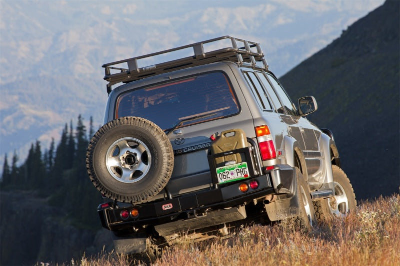 ARB Land Cruiser 80 Series rear bar — rear three-quarter angle