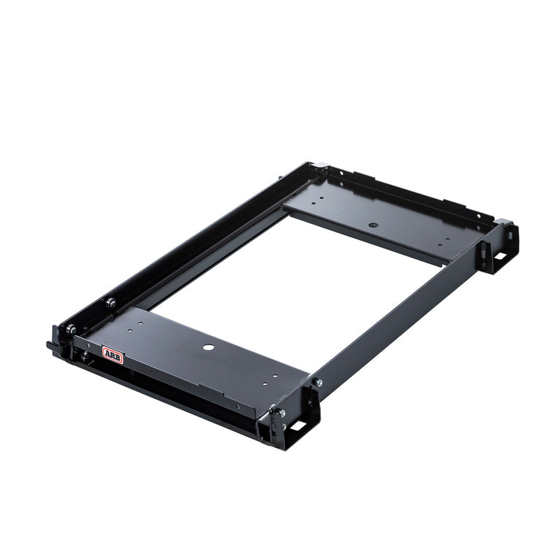 ARB Classic Fridge Slide 63/82QT retracted in a truck cargo area