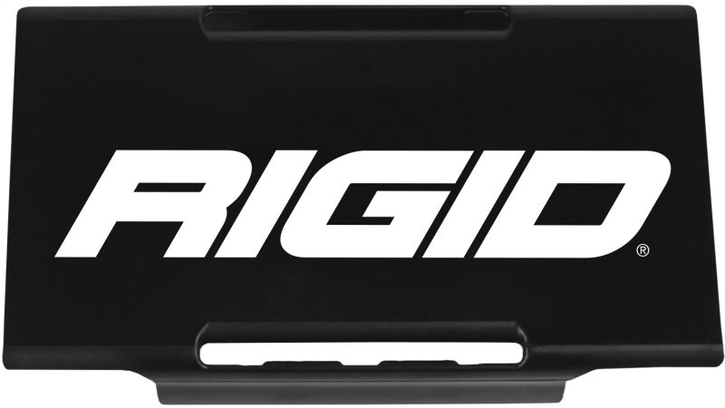 Black snap-on protective cover for Rigid Industries 6-inch E-Series LED light