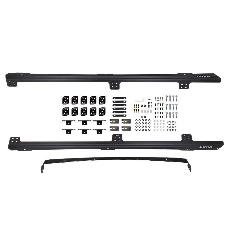Close-up of ARB BASE Rack blade bracket for the Land Cruiser 100 Series