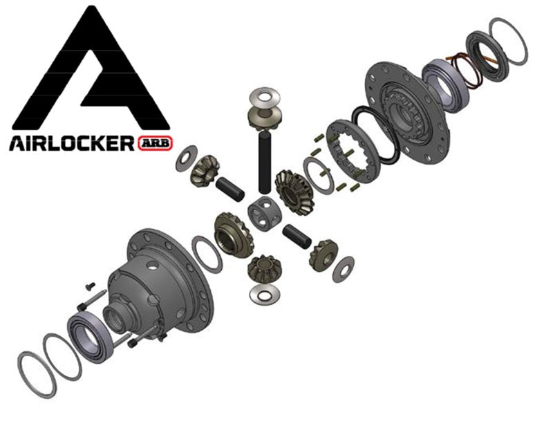 ARB Air Locker RD218 — Land Rover LR3 rear, product image 9 of 10
