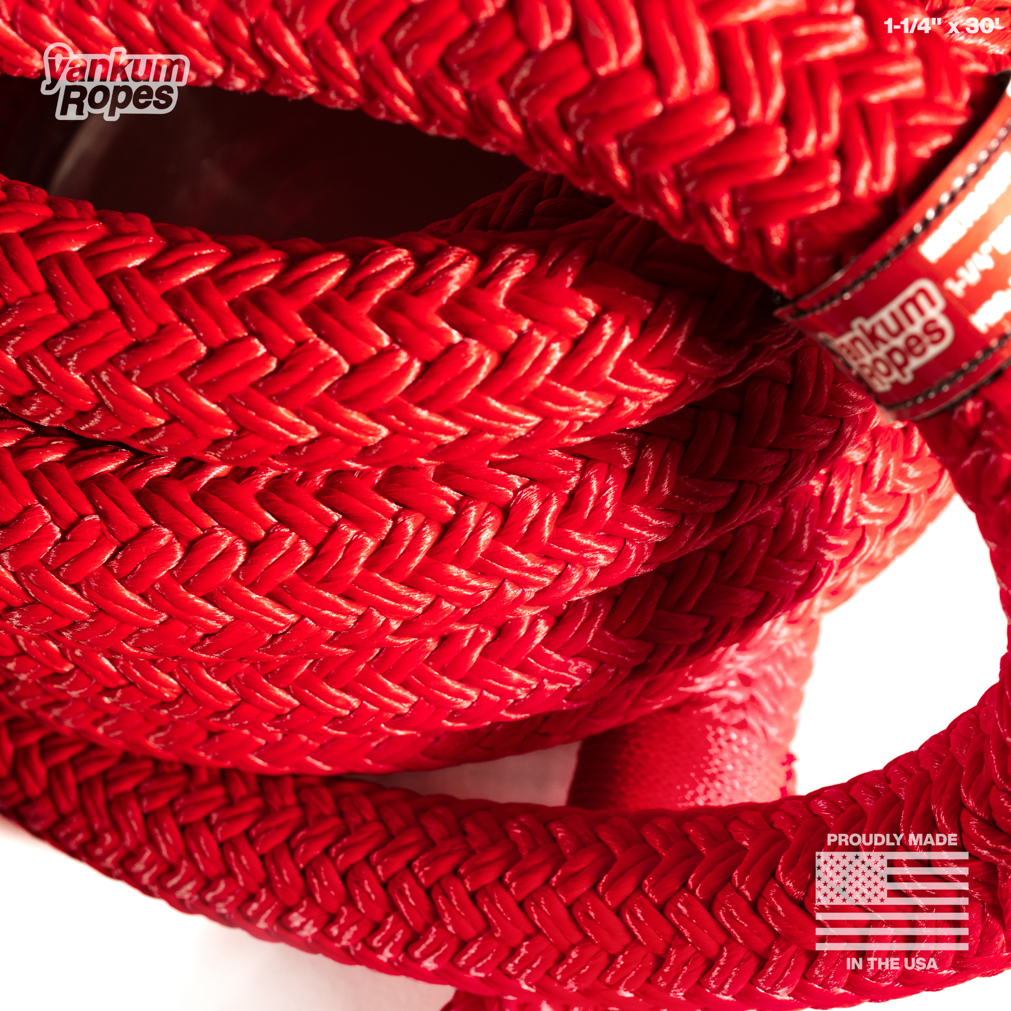 1 1/4" Kinetic Recovery Rope "Mamba"