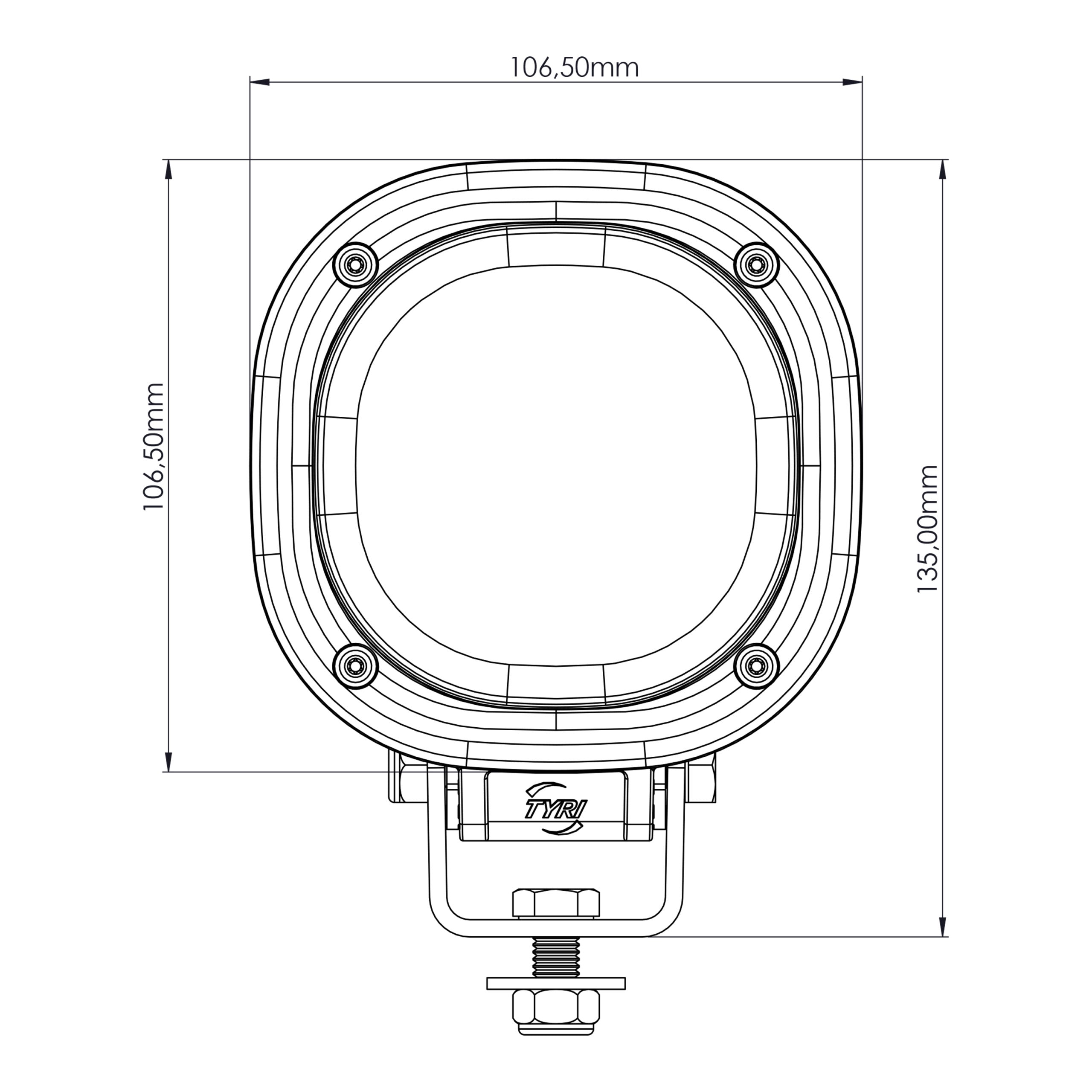 CLD-433-1 1010 WhiteBeam LED work light