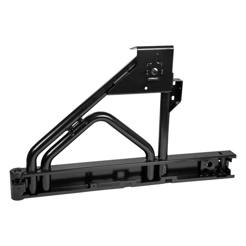 ARB TJ rear bar wheel carrier with tire mounted