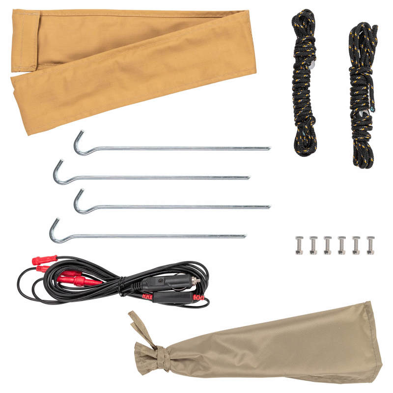ARB aluminum awning hard case closed — view 4