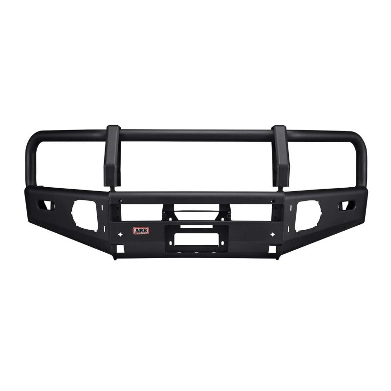 ARB Summit Tacoma bar winch aperture and fairlead detail