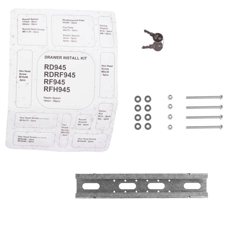 ARB RDRF945 — reinforced guard and corner detail