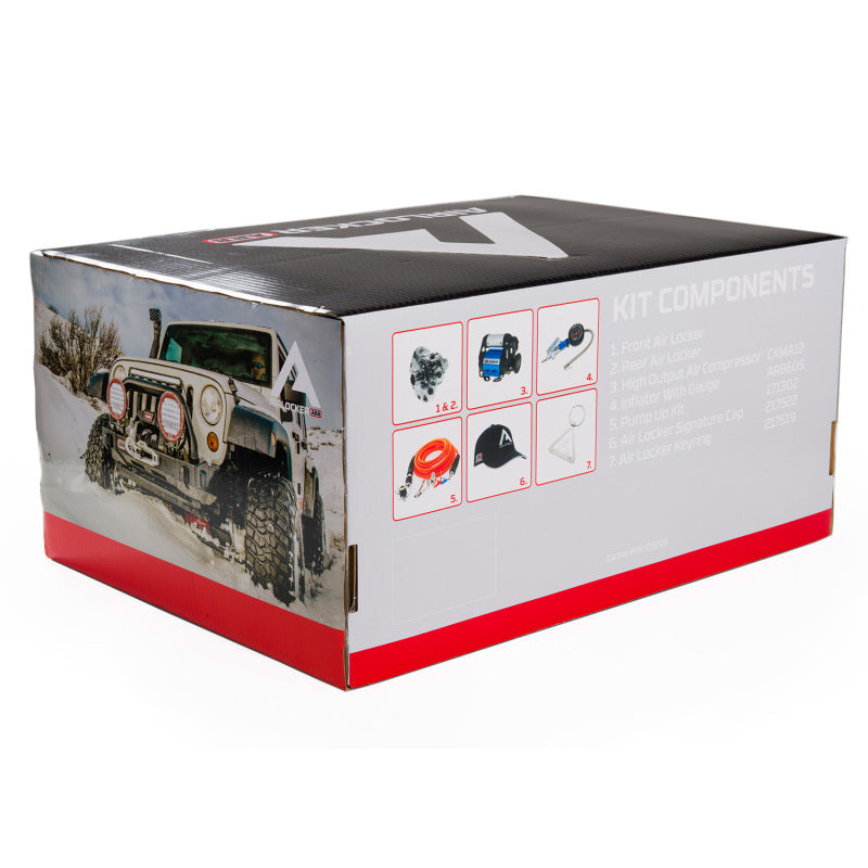 ARB Air Locker traction pack RD117 for Jeep Wrangler JK