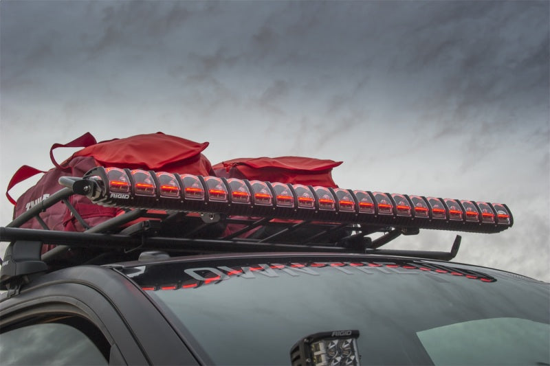 Rigid Industries 30in Adapt LED light bar with dash controller and RGB-W accent lighting