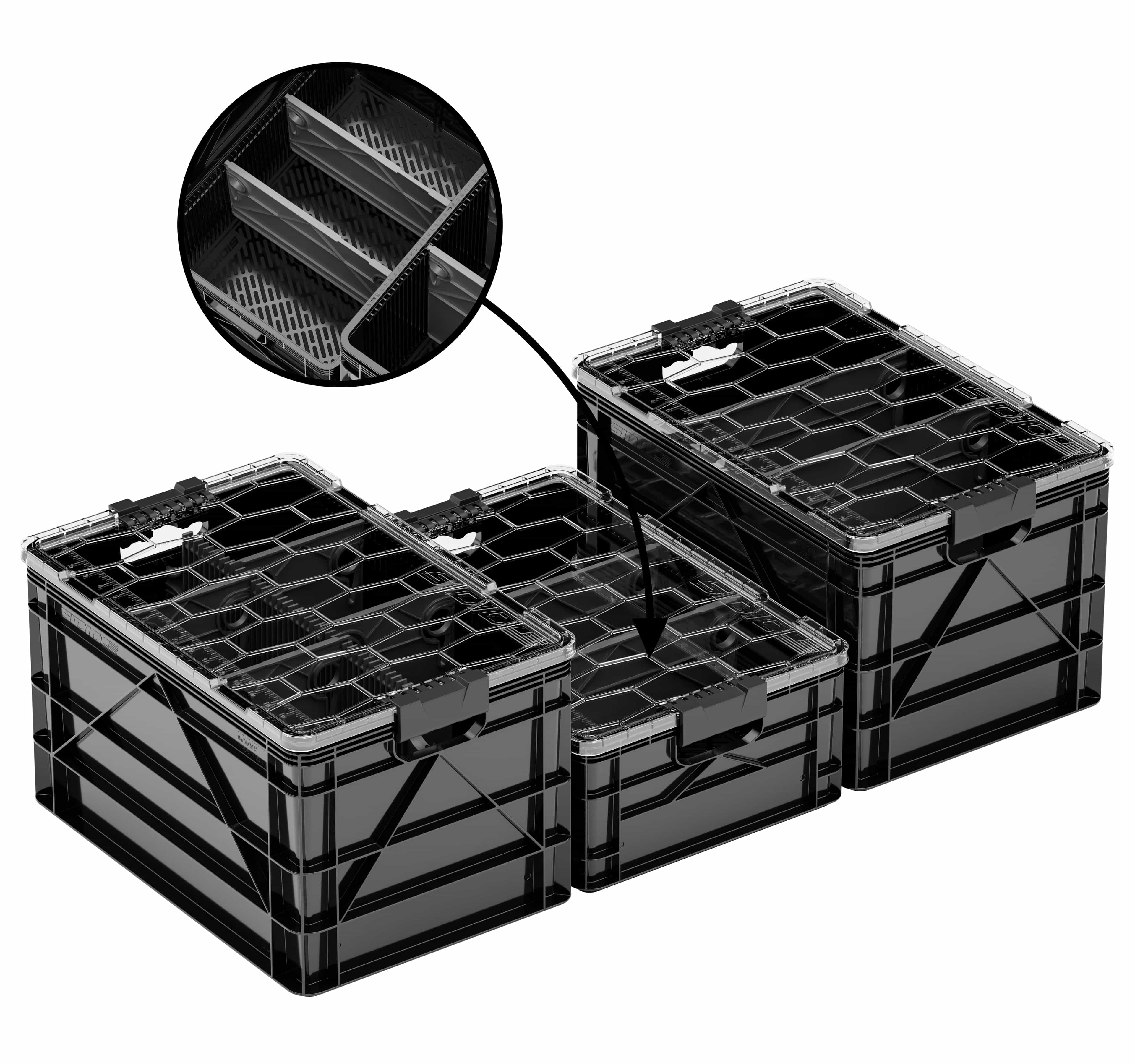 Pro Pack 2.0 Bundle Black SidioCrate- Overland Kitted