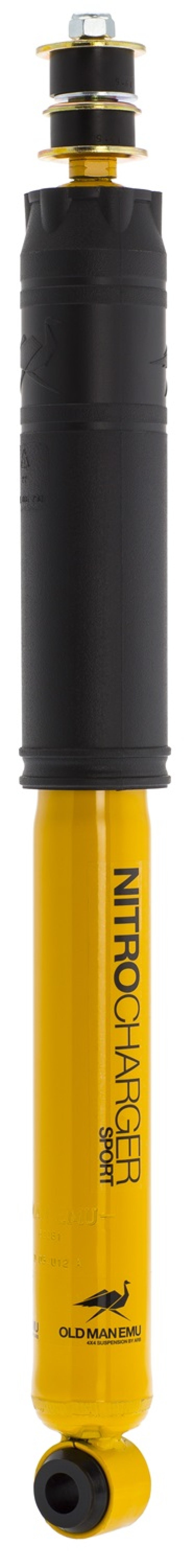 ARB Old Man Emu BP-51 front shock absorber, Land Rover Defender 110 — installed on vehicle