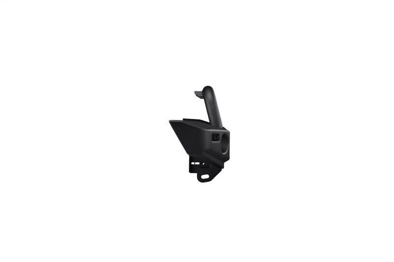 ARB Wrangler JK textured bull bar — fitted to Jeep, angled view