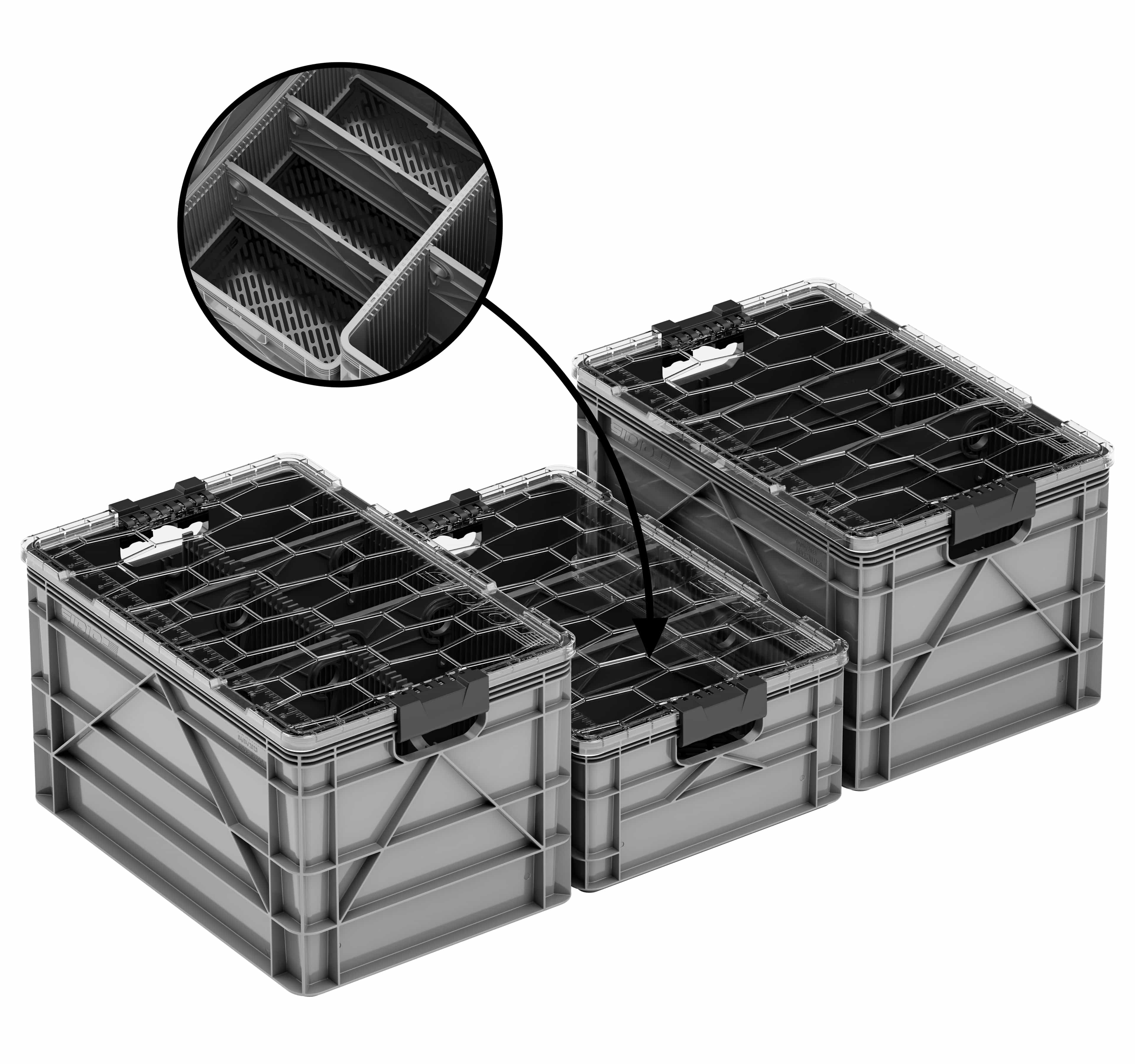 Pro Pack 2.0 Bundle Gray SidioCrate- Overland Kitted