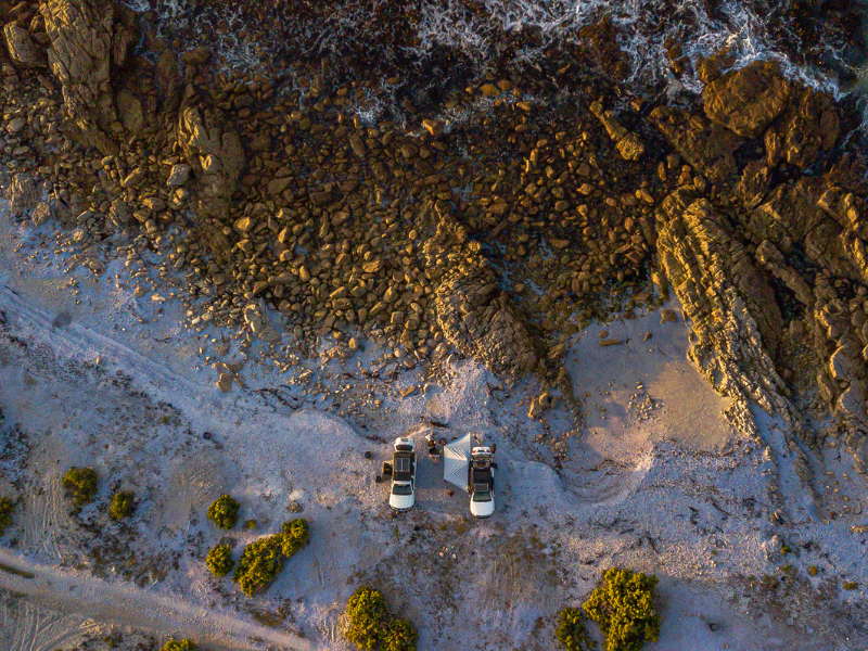 180° Shadow Awning LHS 180 Awning Alu-Cab- Overland Kitted