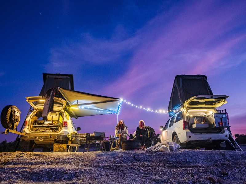 180° Shadow Awning LHS 180 Awning Alu-Cab- Overland Kitted