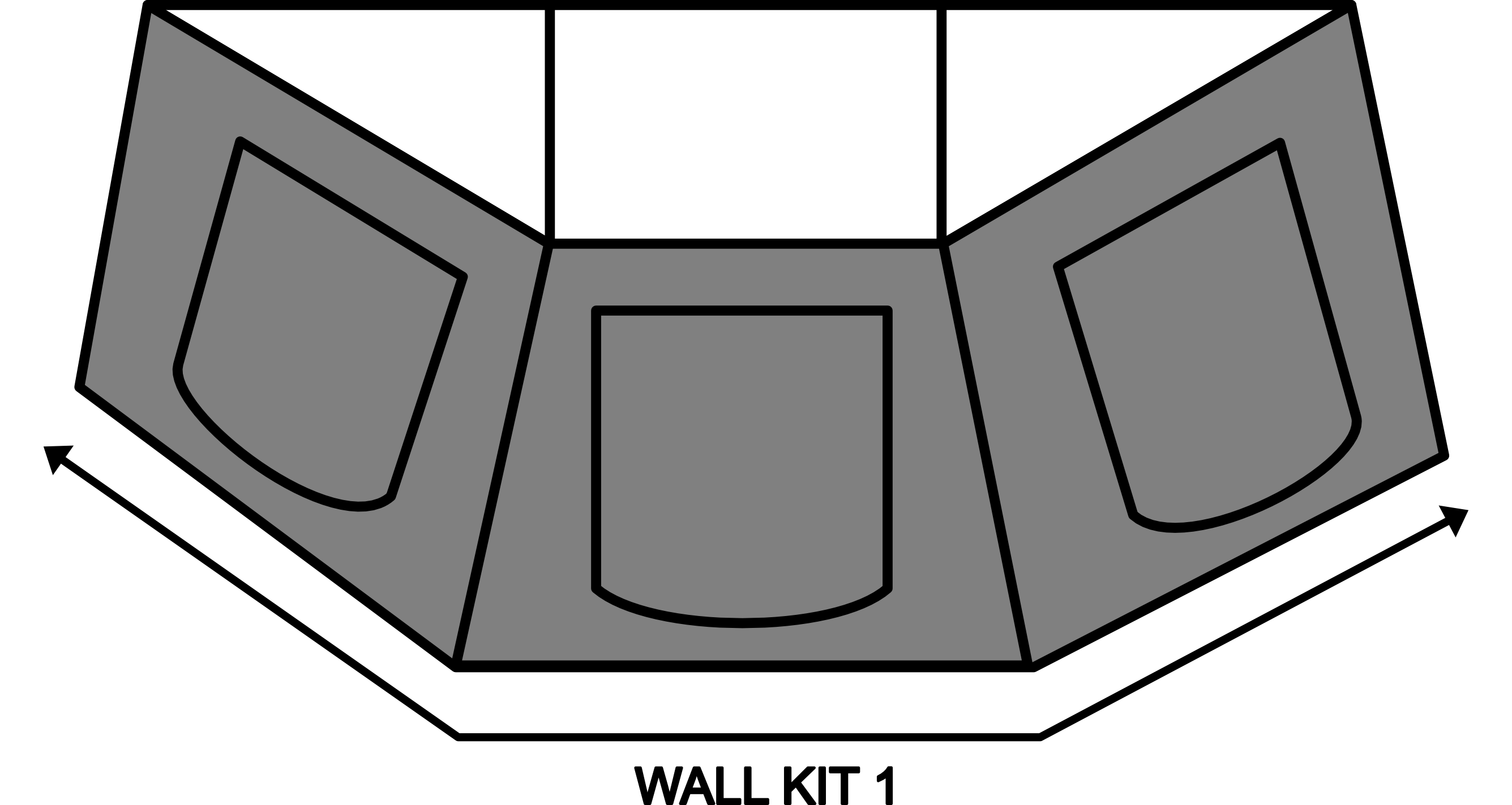 Taruca Rogue 180 Wall Kit