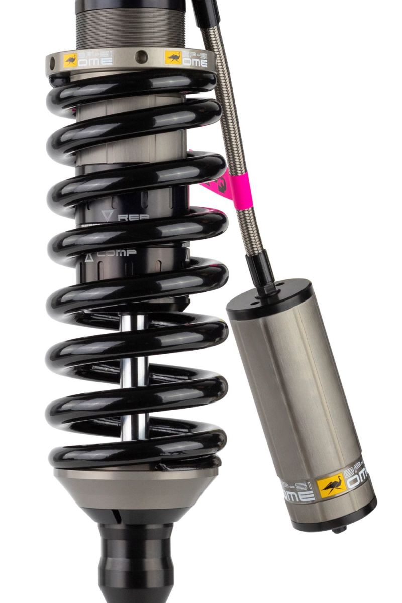 ARB Old Man Emu BP-51 front coilover, right-hand, Ford Ranger / Mazda BT-50 — external damping adjuster