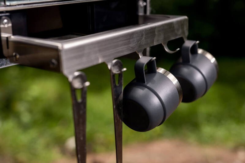 ARB Slide Kitchen Drawer stowed showing compact footprint