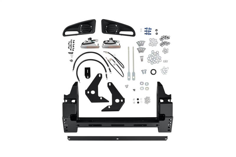 ARB Deluxe Combination Bull Bar — ARB branding and powder-coat finish detail