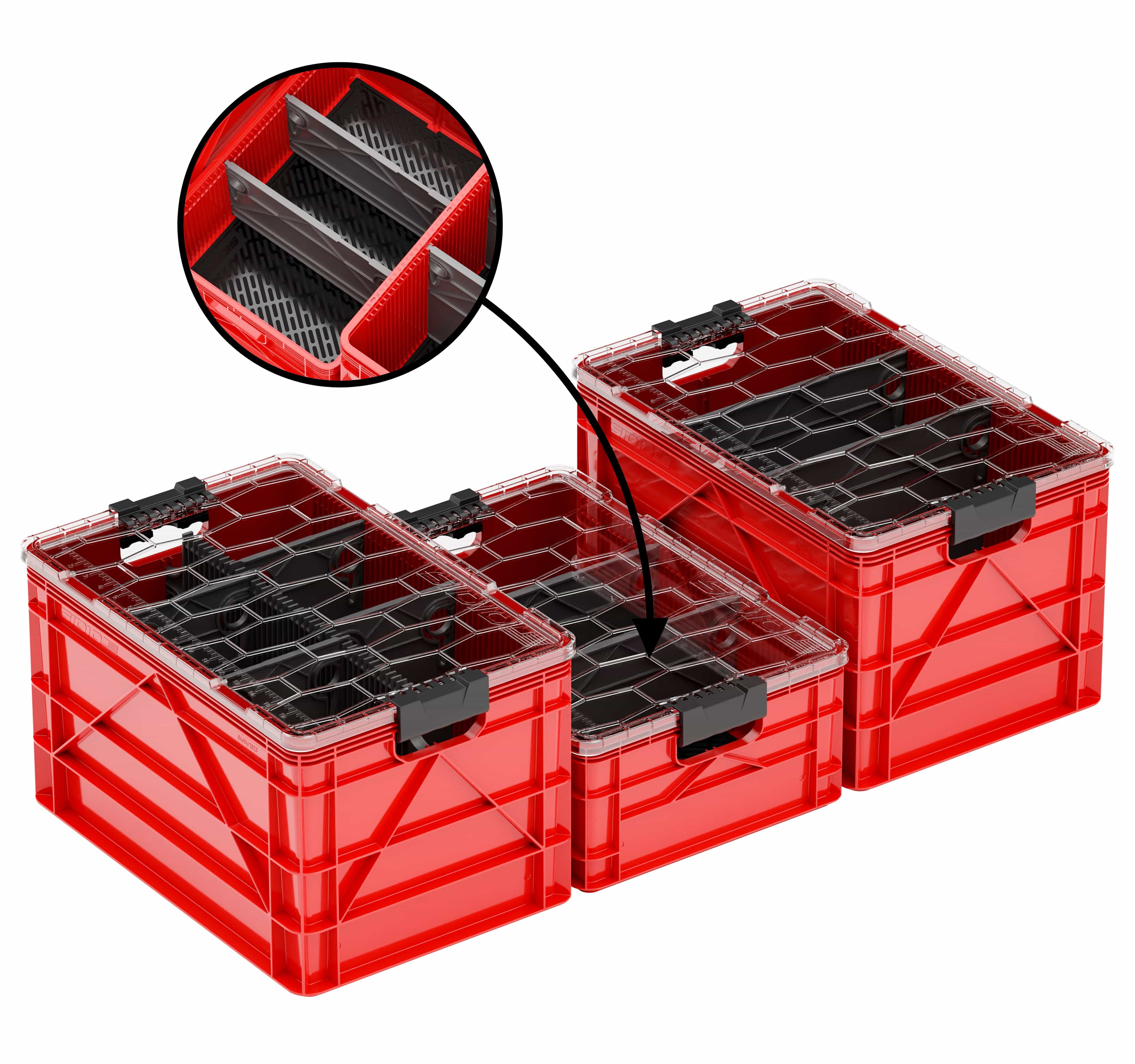 Pro Pack 2.0 Bundle RED SidioCrate- Overland Kitted