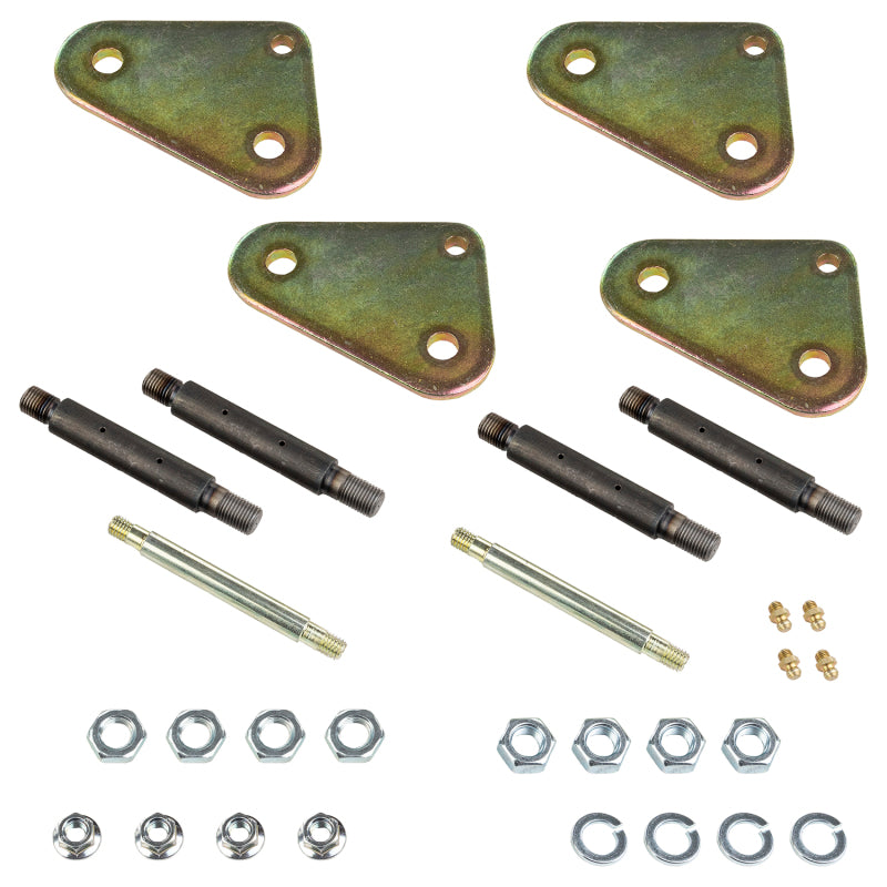 Zinc-plated shackle side plates — OME greasable shackle kit OMEGS17