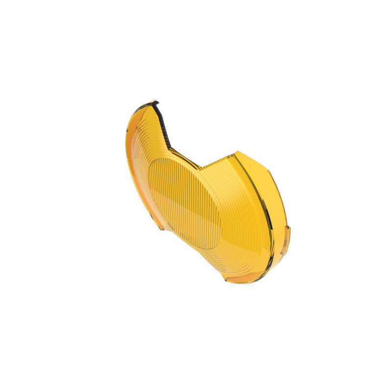 KC HiLiTES SlimLite 6in Light Shield - Selective Yellow, detail view