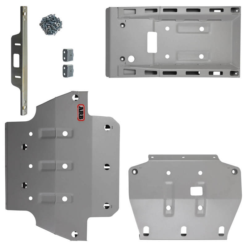ARB Under Vehicle Protection for 2012+ Isuzu D-Max (manual) — powder-coated finish, image 4