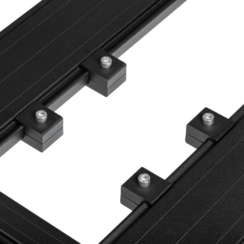 ARB BASE Rack alloy block clamped into the BASE Rack dovetail extrusion