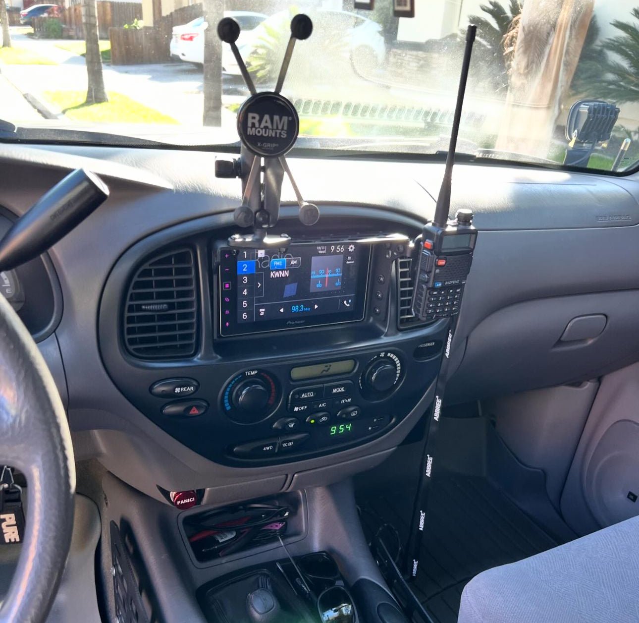 1st Gen Sequoia (01 - 07) Center Console Dash Modular Accessory Mount (MAM)