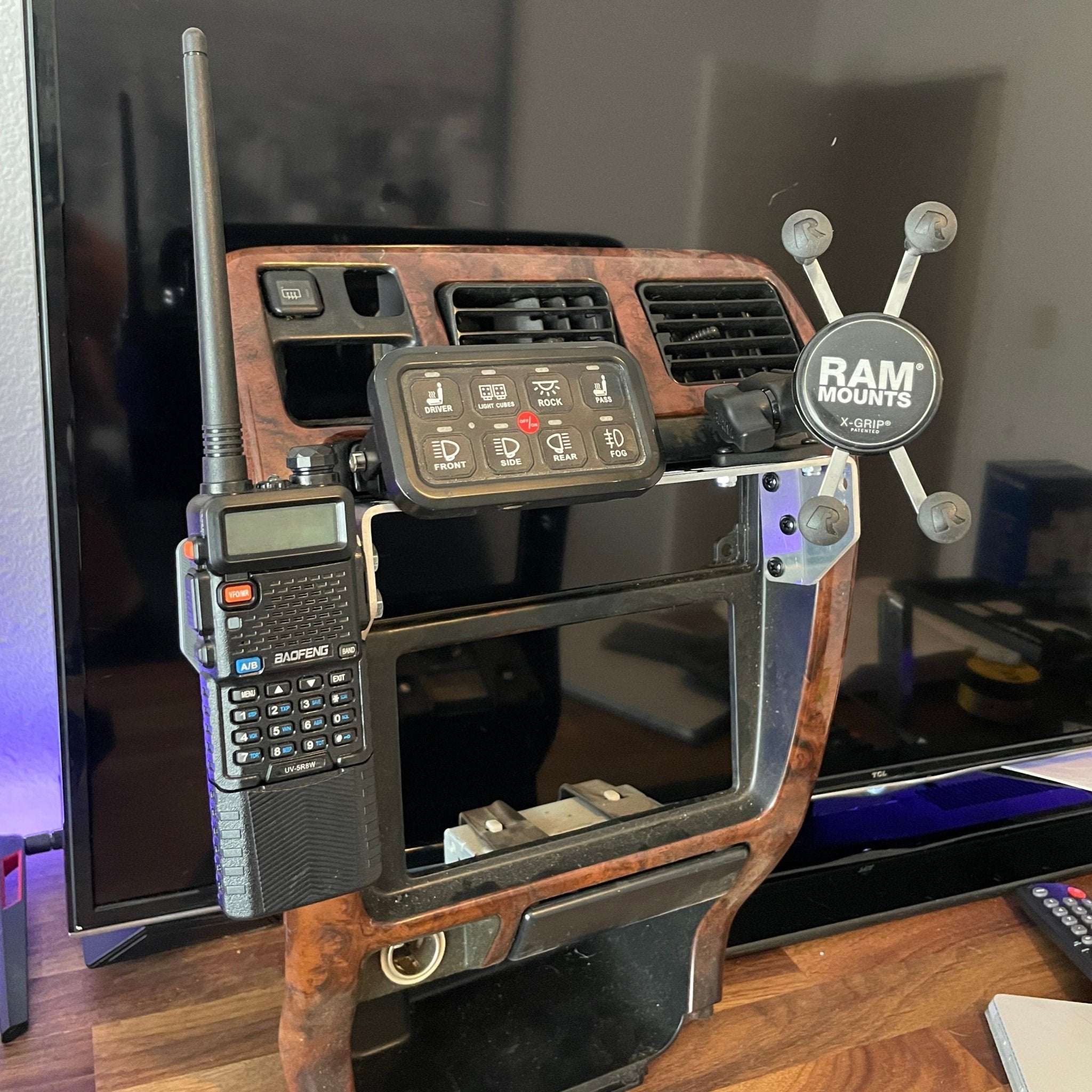 1st Gen Tacoma Phone Mount | Modular Accessory Mount (MAM) | (1998-2004)