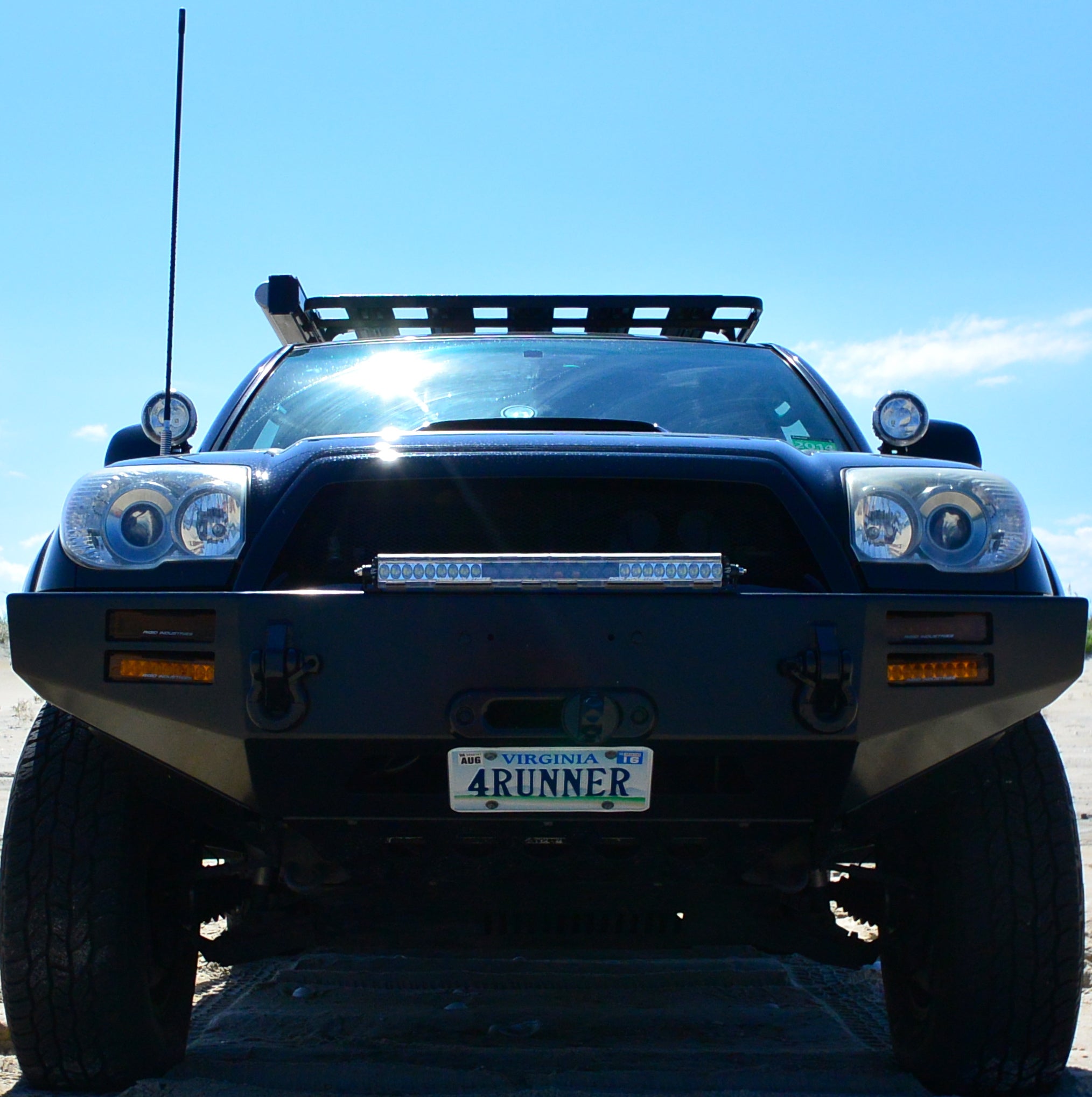 Toyota 4Runner 4th Gen K9 Roof Rack Kit Roof Rack Eezi-Awn- Overland Kitted