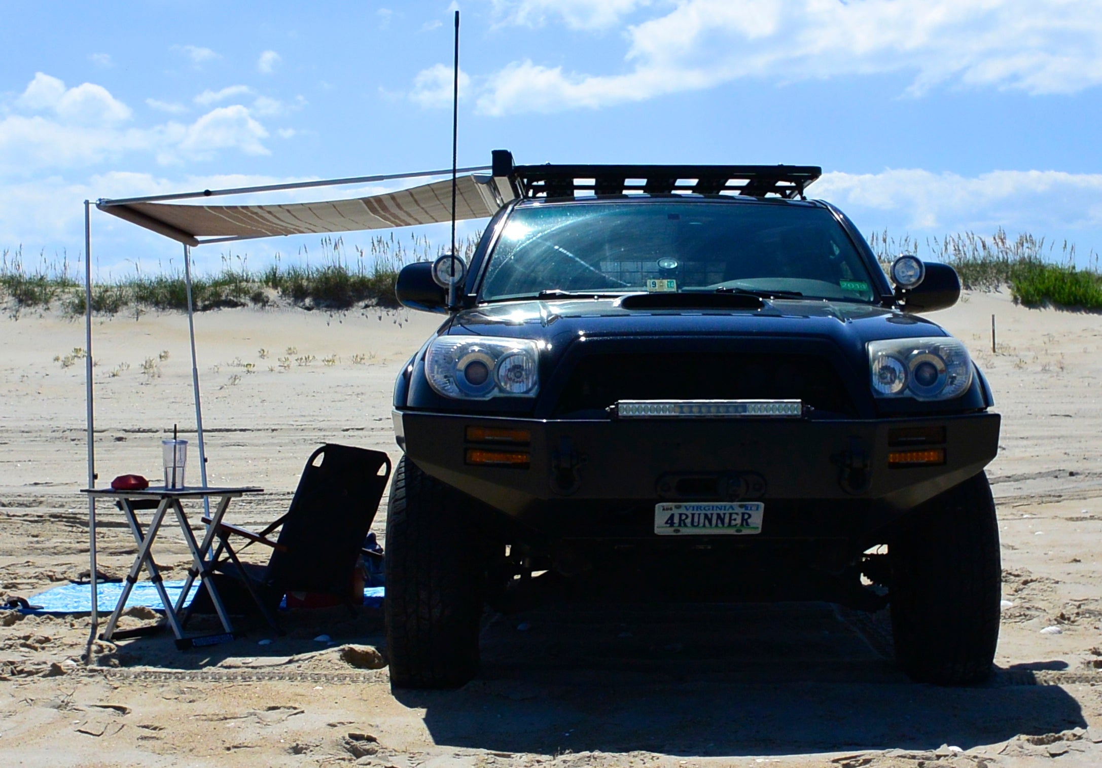 Toyota 4Runner 4th Gen K9 Roof Rack Kit Roof Rack Eezi-Awn- Overland Kitted