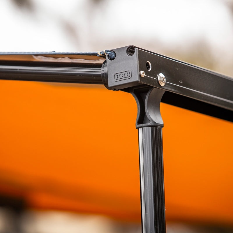 ARB awning mounting brackets and hardware detail
