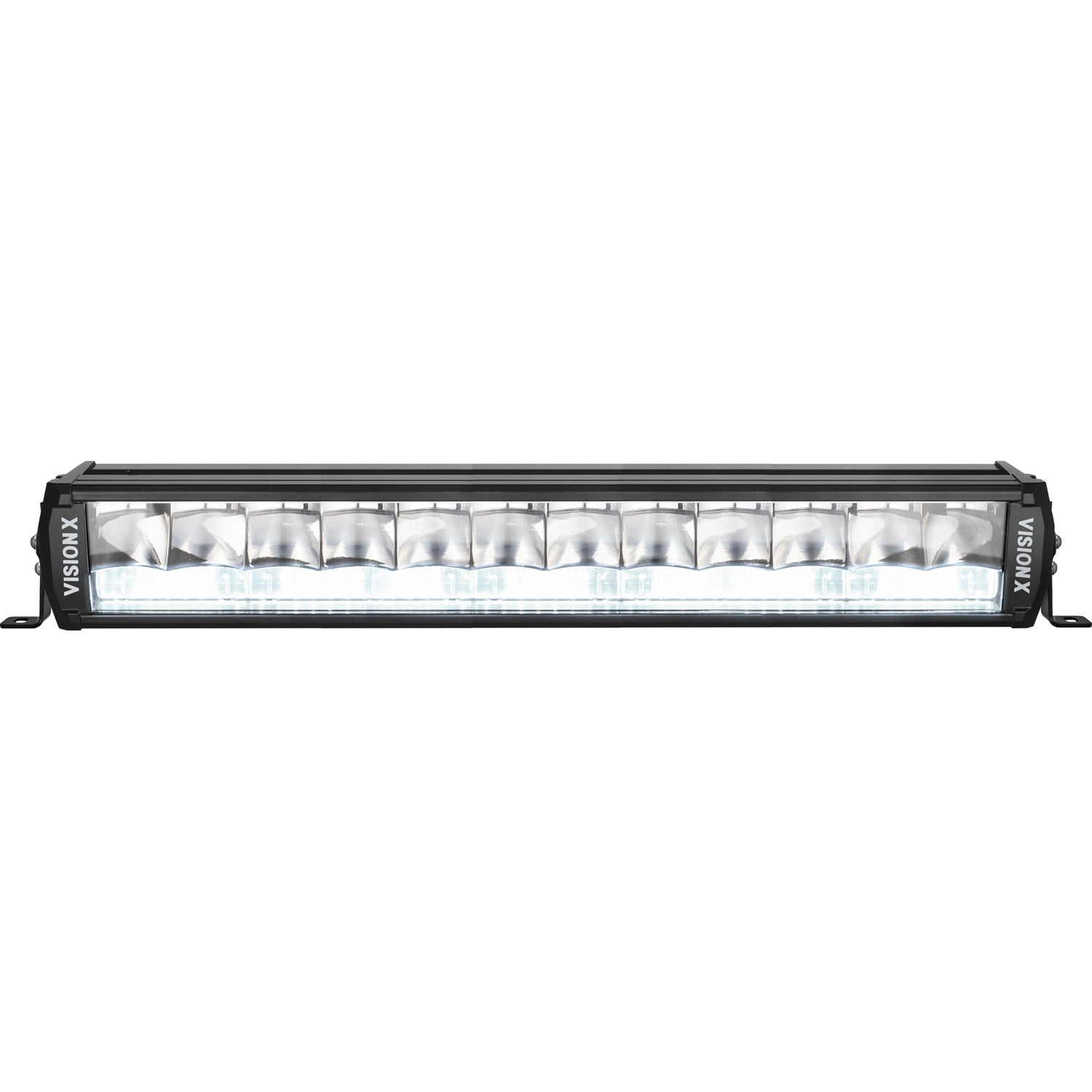 20" Shocker Dual Action LED Light Bar | White Elliptical