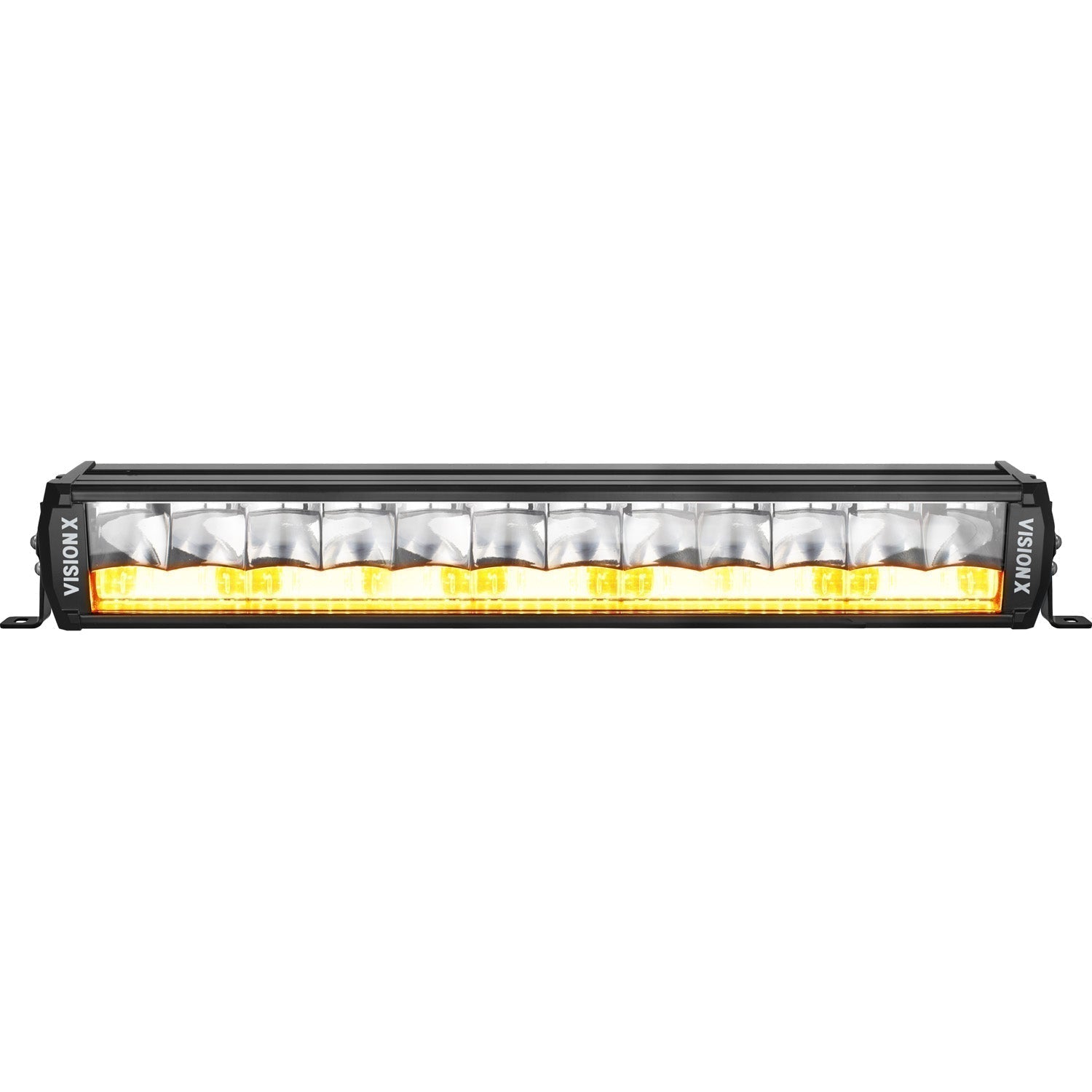 20" Shocker Dual Action LED Light Bar | Race Amber Elliptical