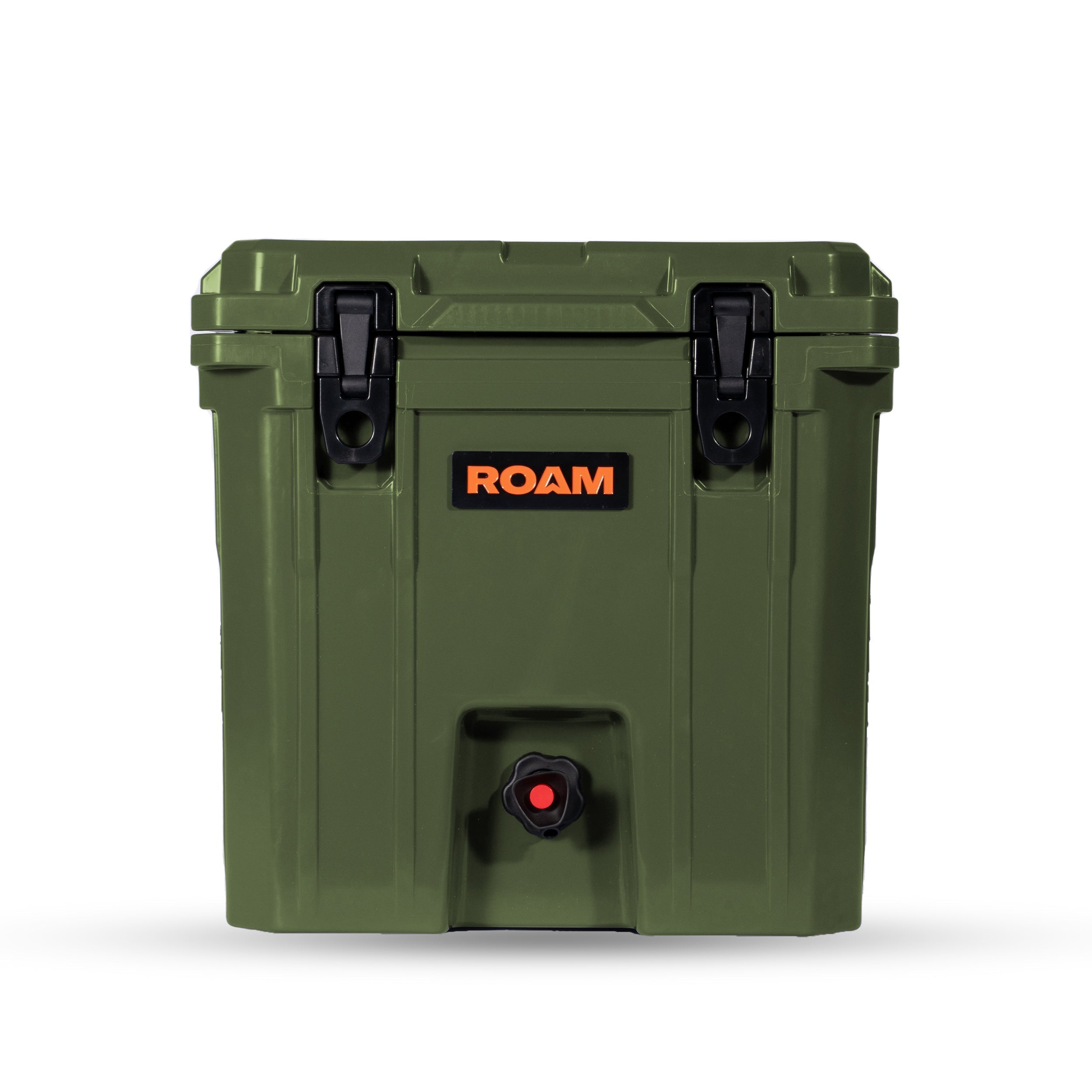 ROAM 20QT Rugged Drink Tank in OD Green, front view