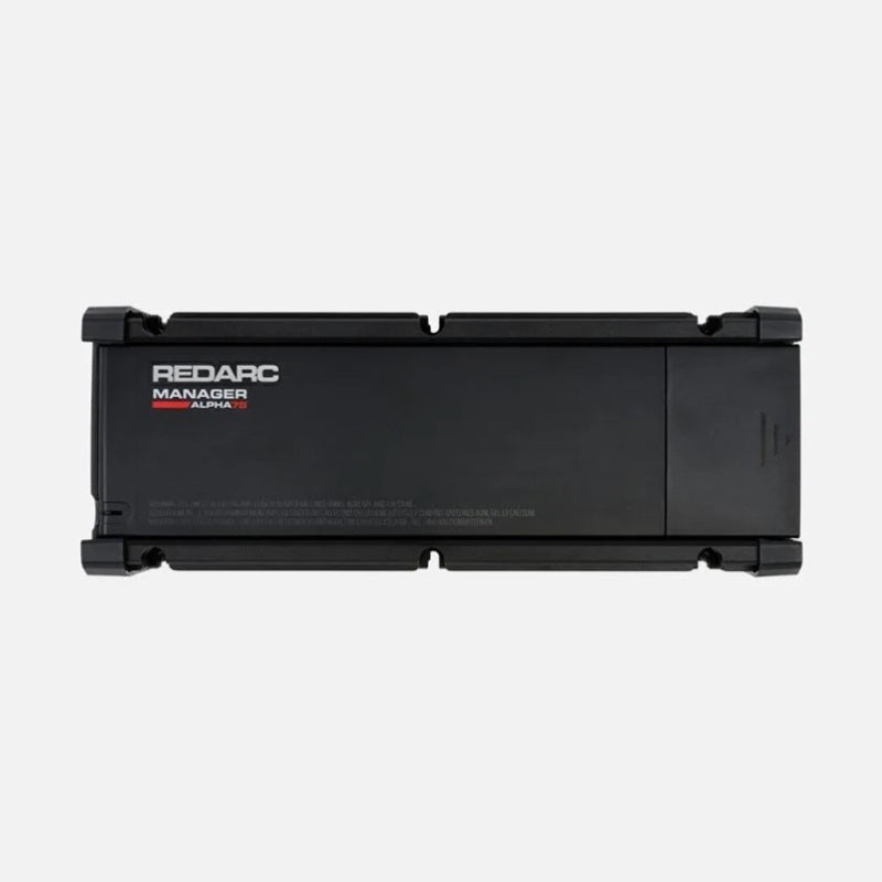 REDARC Manager Alpha75 12V 75A Battery Management System with RedVision, detail view