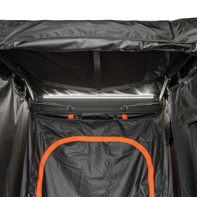 23ZERO Rask Camping Shower Tent, close-up of the integrated light