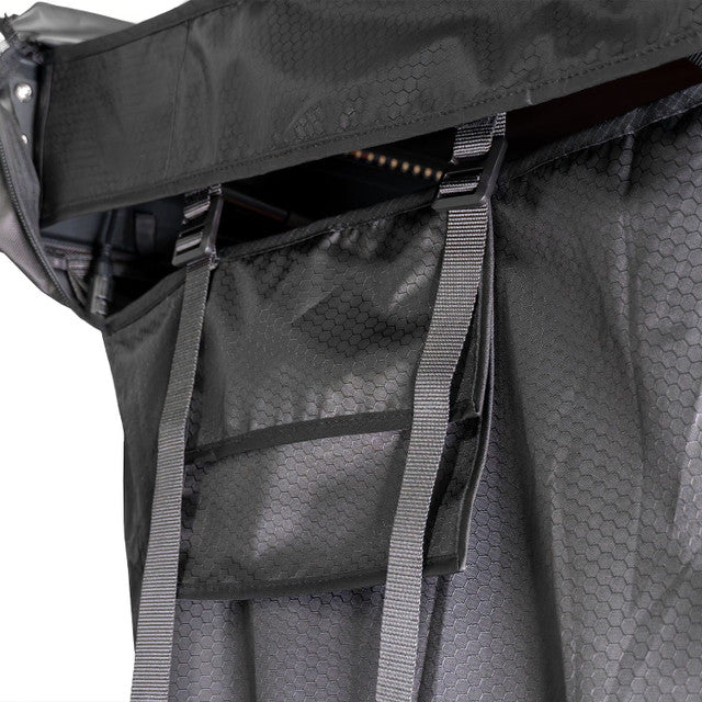 23ZERO Rask Camping Shower Tent mounted to the side of a vehicle