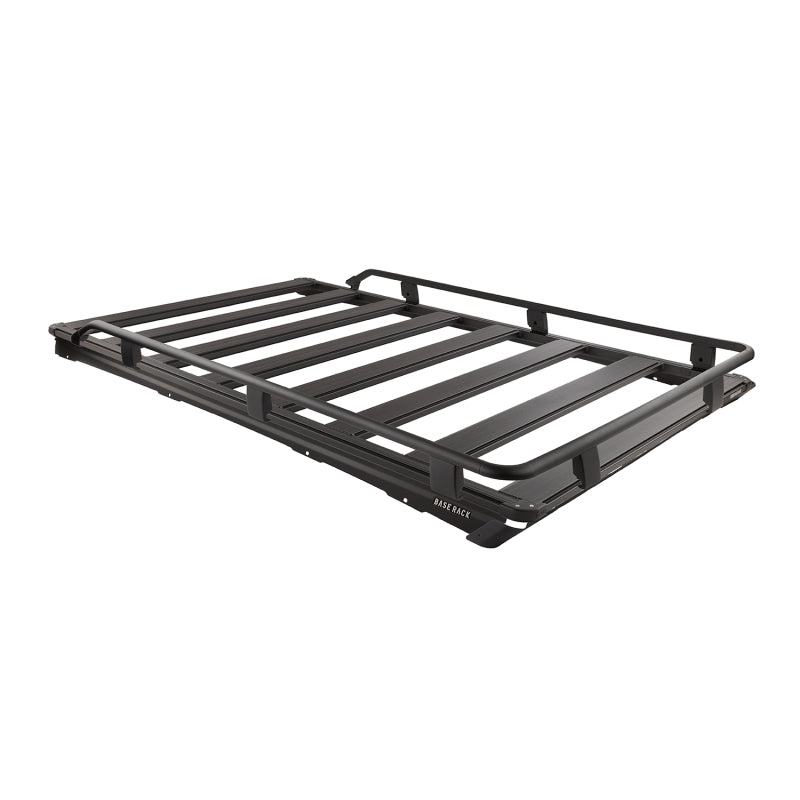 ARB BASE Rack 84x51 Front 3/4 Rails — wind deflector detail
